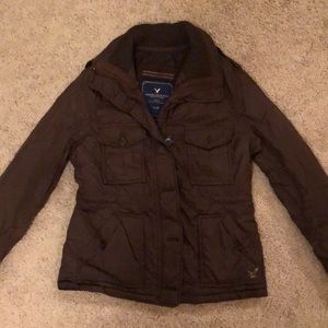 American eagle, xs, jacket in brown